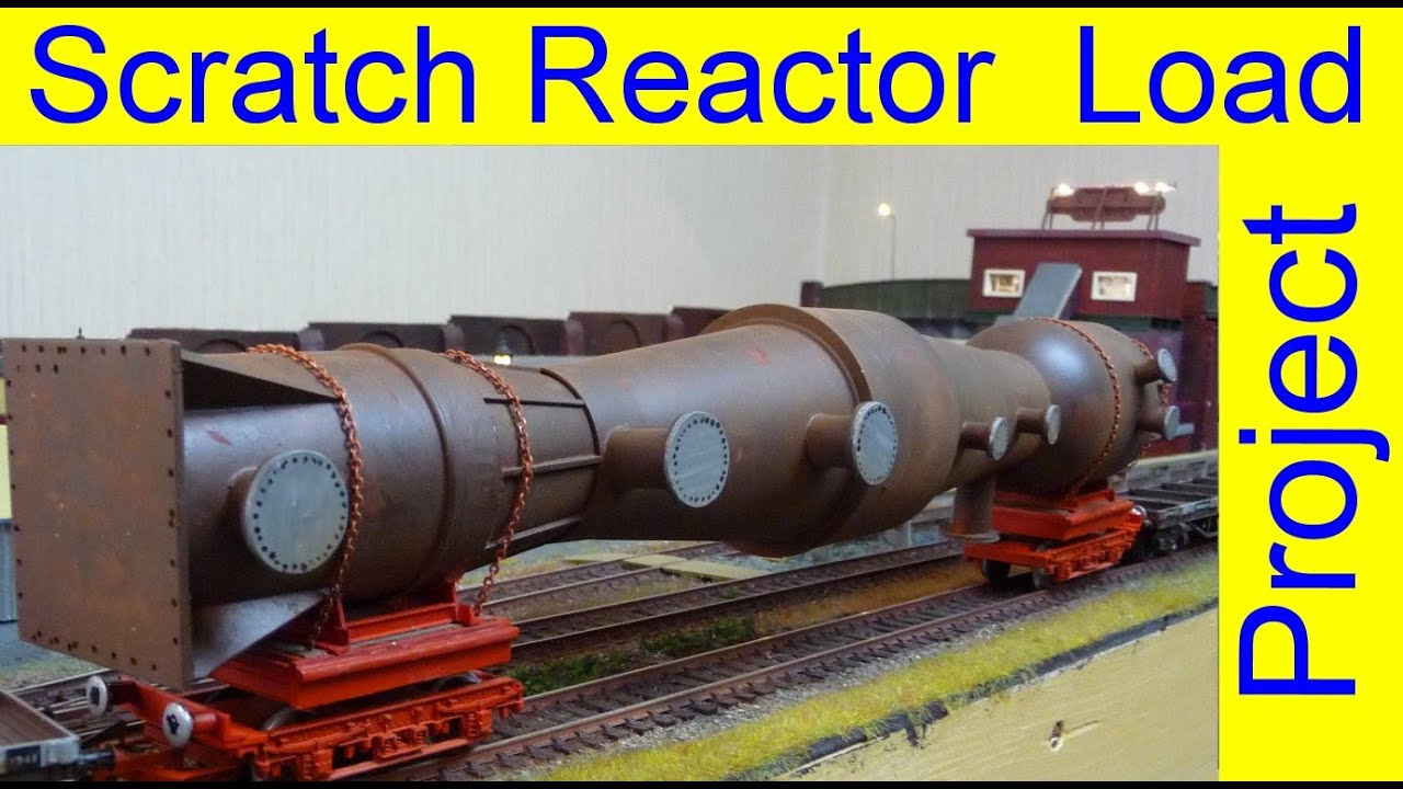 Chemical Reactor special load wagon scratch build