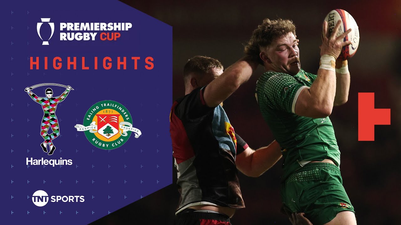 THRILLER AT THE STOOP! 😮‍💨 | Harlequins vs Ealing Trailfinders | Premiership Rugby Cup Highlights