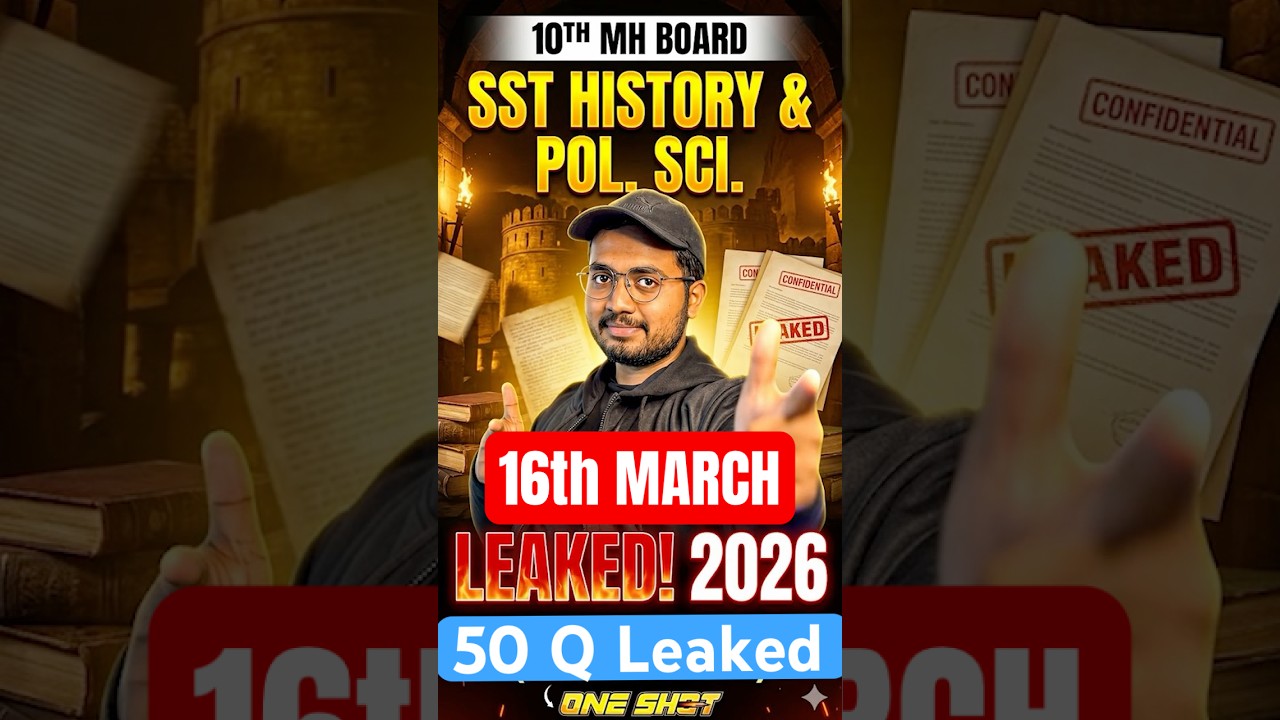 History MOST IMPORTANT CHAPTERS🔥 history chapter wise weightage 2026 class 10 ssc #class10 #ssc #mh