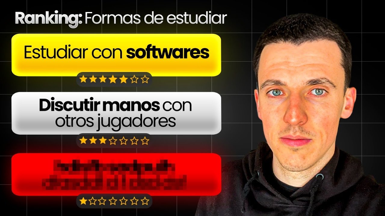 Mejores y Peores Formas de Estudiar Poker (Ranking Completo)