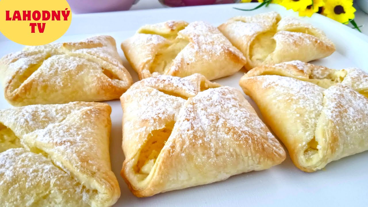 TVAROHOV&Eacute; &Scaron;&Aacute;TEČKY Z LISTOV&Eacute;HO TĚSTA, RYCHL&Yacute; A LAHODN&Yacute; RECEPT! VYZKOU&Scaron;EJTE! Lahodn&yacute; TV