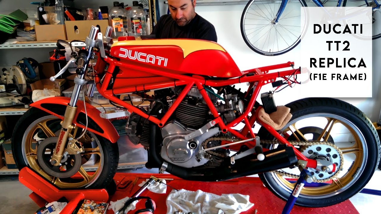 Ducati TT2 replica. ***Raw Footage***