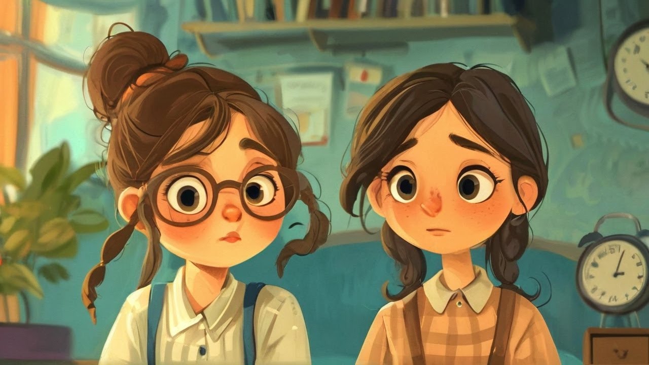 The Diligent Girl and the Lazy Girl/English stories/ (Bedtime stories)