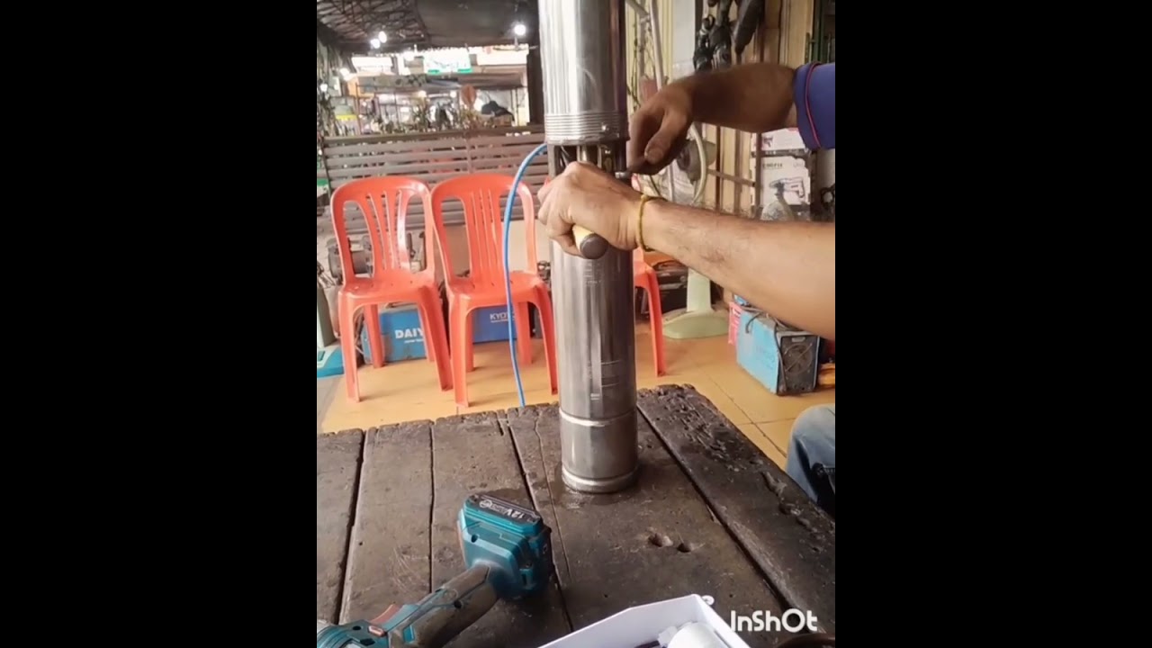 ការធ្វើតេស្តម៉ូទរ័បូមទឹក👉motor ITALY /1,1kw=1,5Hp💝🙏🎉