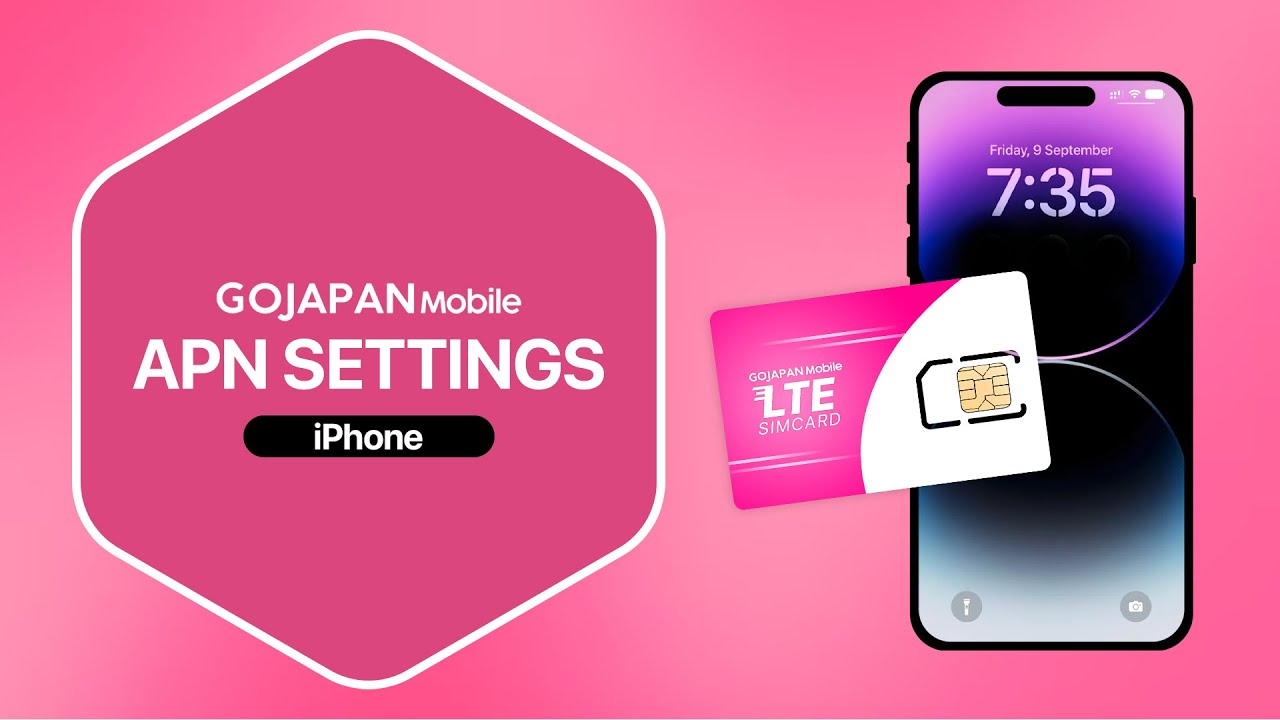 Go Japan Mobile: APN Settings for iPhone (English)