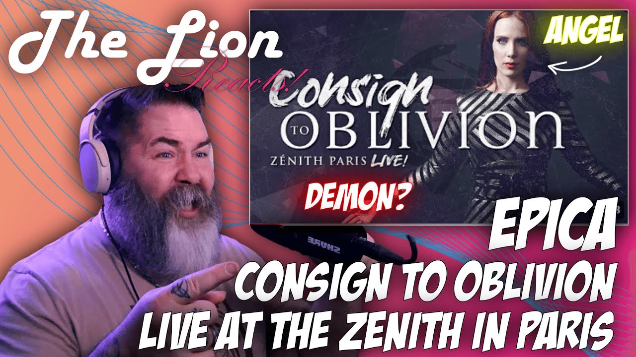 INSANE LIVE PERFORMANCE!  The Lion Reacts to EPICA - CONSIGN TO OBLIVION