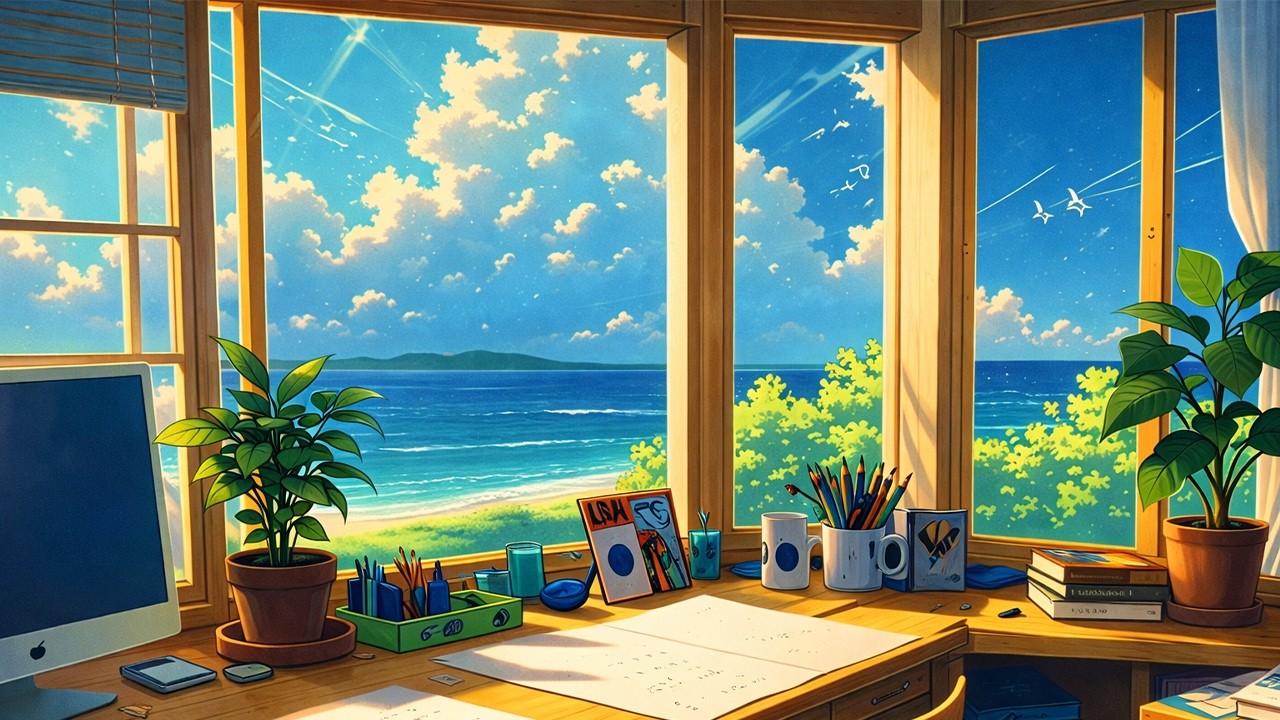 Live Aquarium Lofi 🦐 Relax, Focus & Unwind