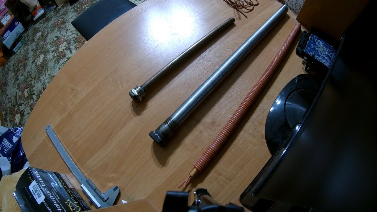 ТЭН из углеродного(карбонового) кабеля 12к 33ом