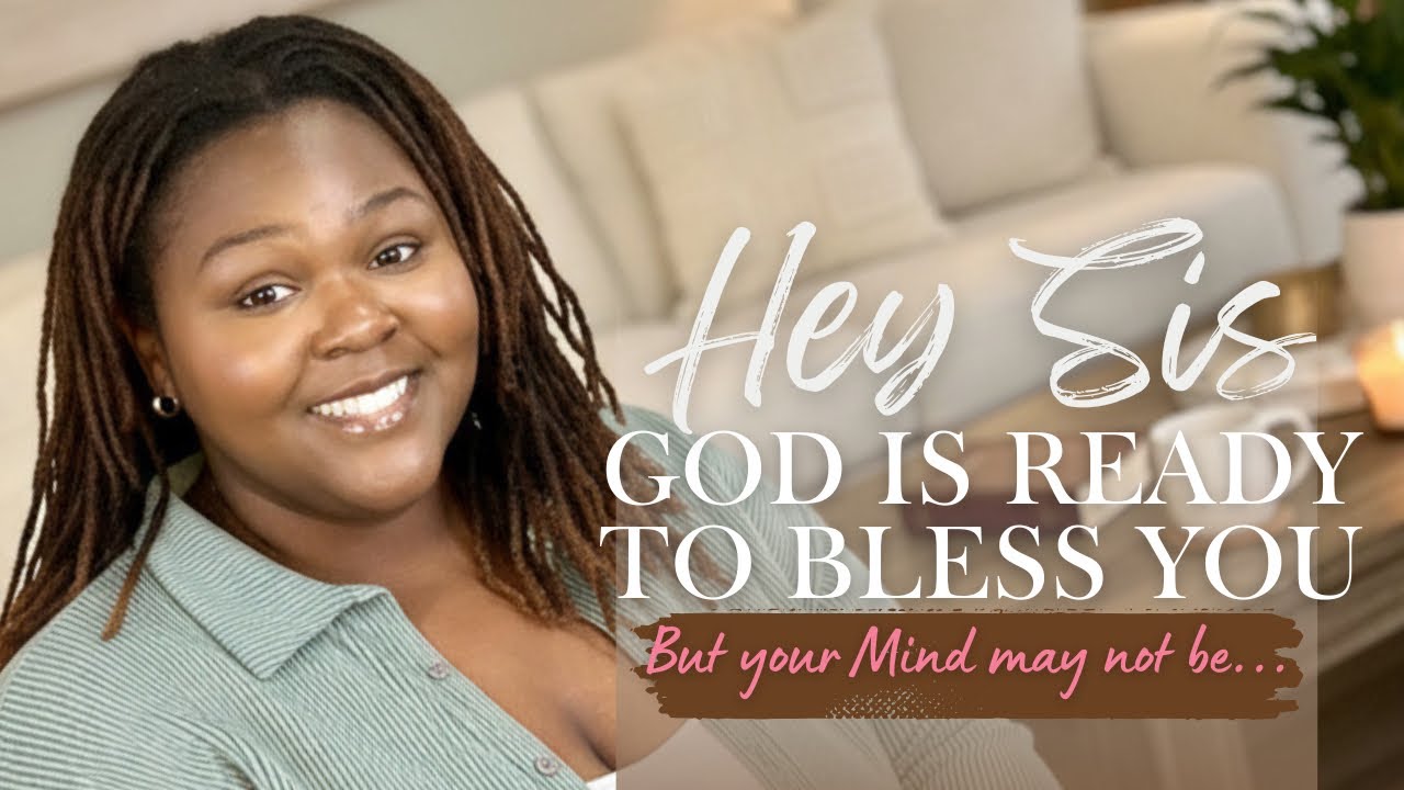 Sis, God is ready but your mind still thinks you’re rejected. #christiangirl #holyspirit #bigsis 