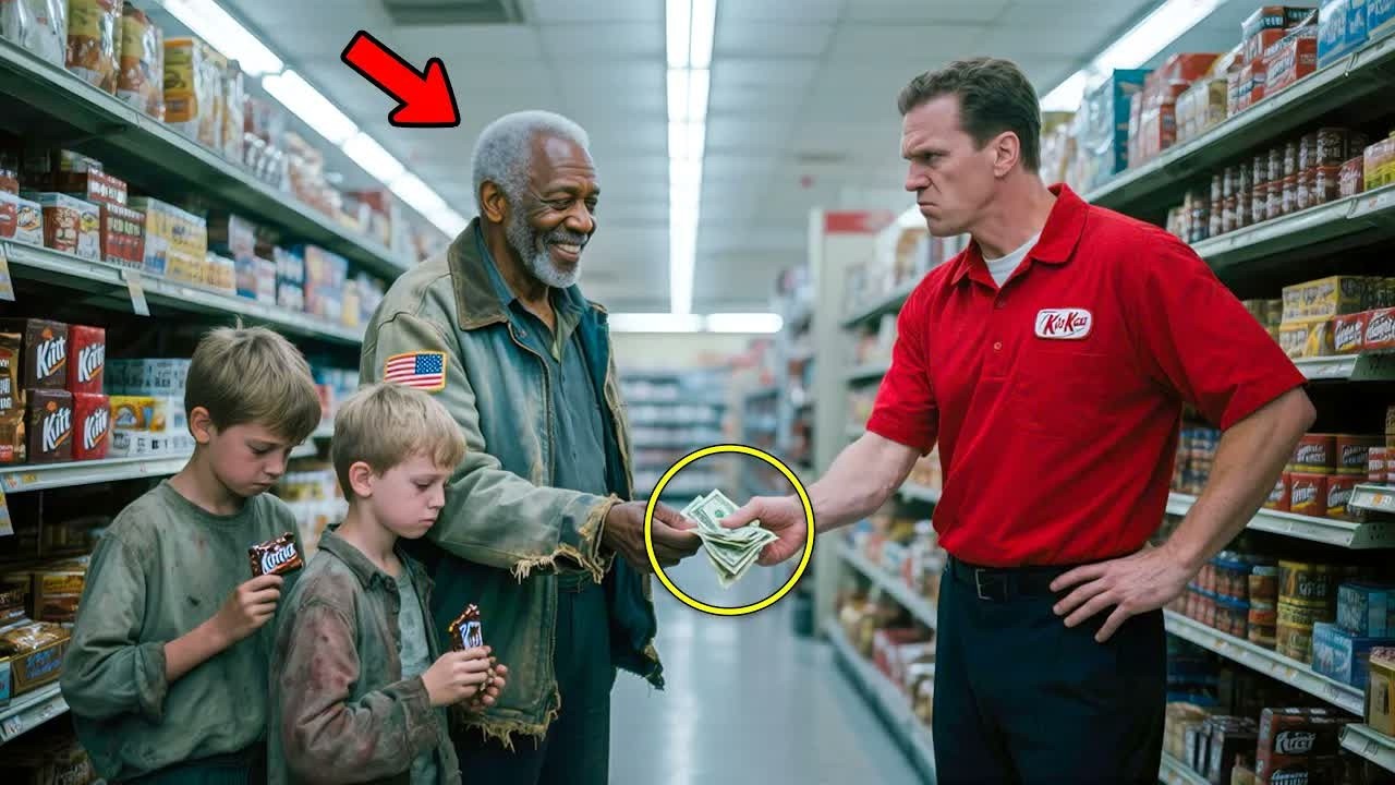 Elderly Man Pays for Starving Twins Caught Stealing a KitKat, Days Later His Life Changes Forever