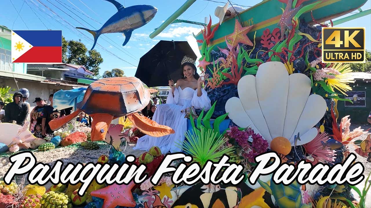 Pasuquin Town Fiesta Parade 2024 [4K] Happy Panagsana Festival