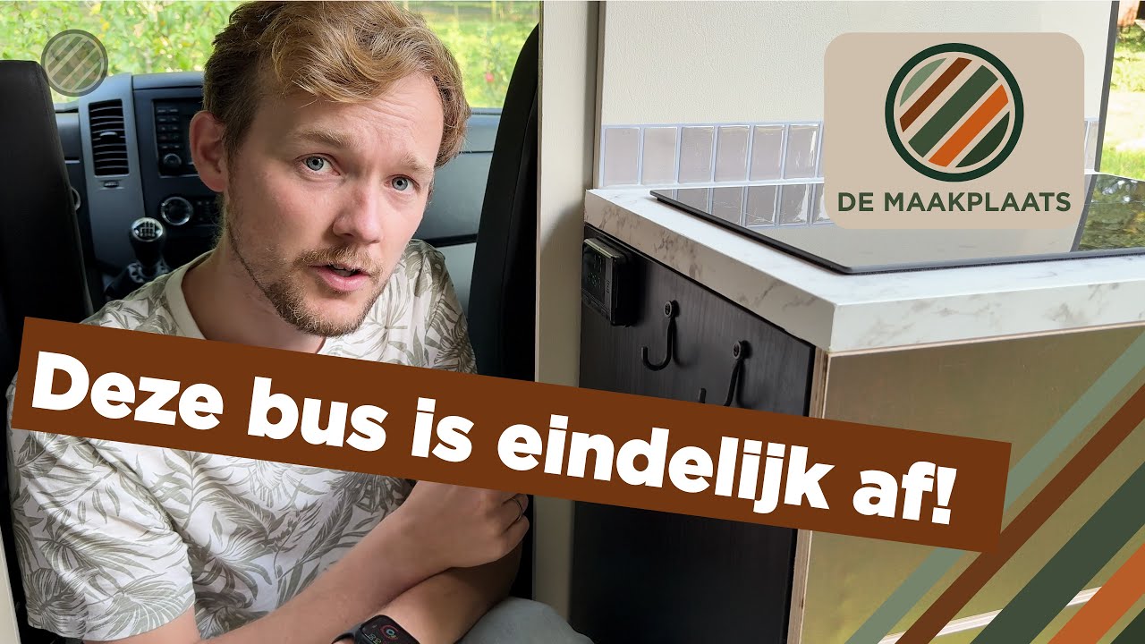 Buscamper Rondleiding 🚐 | Zelfbouw, Keuken, Elektra & Water DIY