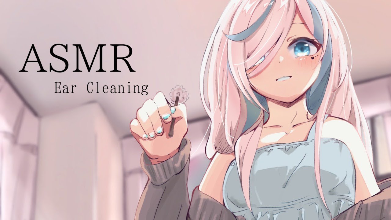 【ASMR】寝る前の耳かき⯎カリカリオノマトペと吐息。耳ふー。Ear Cleaning/Ear Blowing【#イル_フローラ/Vtuber】
