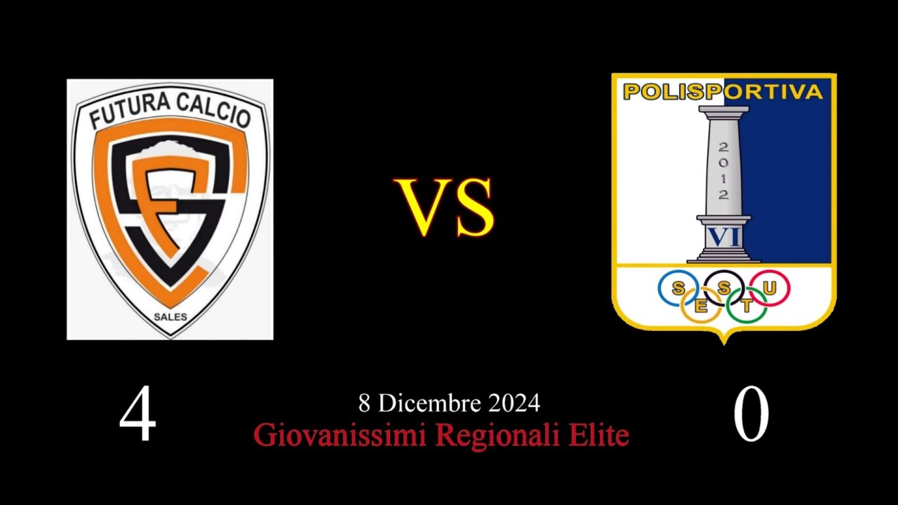 FUTURA SALES VS POLISPORTIVA SESTU  - Cat. Giovanissimi Regionali Elite