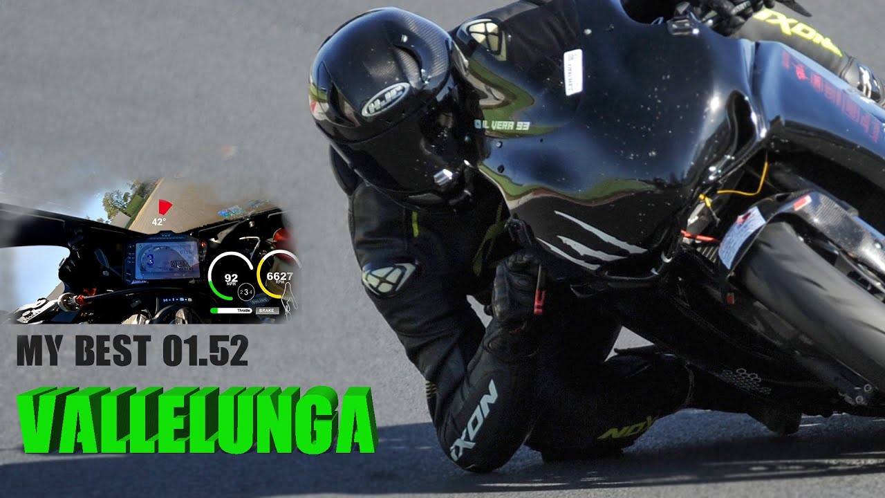 VALLELUNGA on board cbr 1000 rr - VLOG in pista