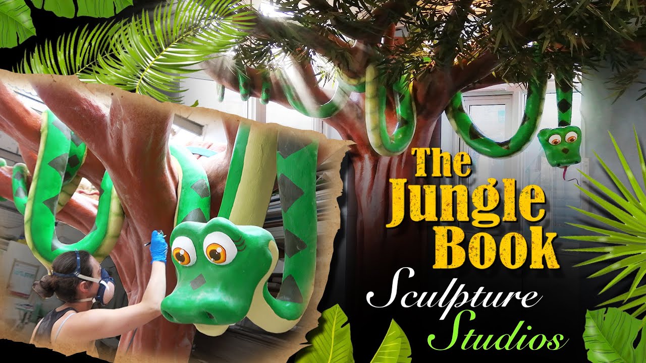 Jungle Book Tree - Lee Chapel Primary School Theming by Sculpture Studios