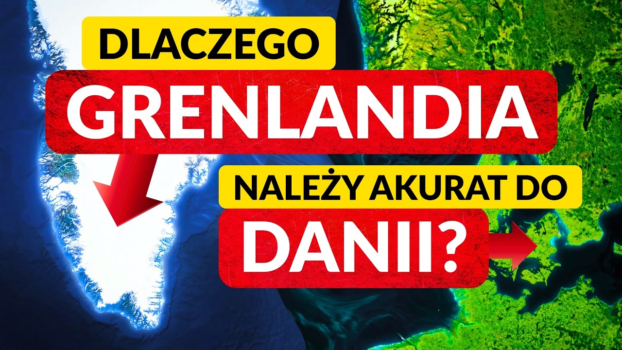 Jak GRENLANDIA stała się DUŃSKA? ◀🌎 Od Niemc&oacute;w, Anglik&oacute;w i Holendr&oacute;w - po kruczek prawny