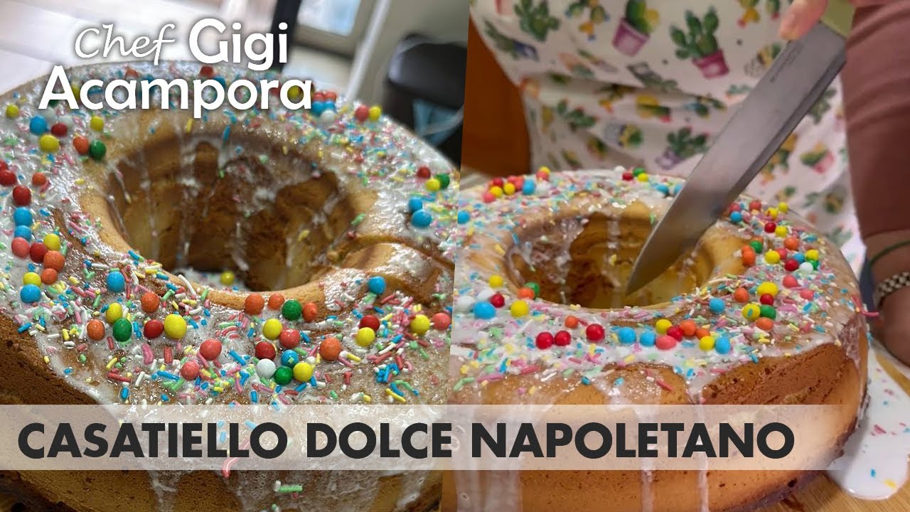 CASATIELLO DOLCE NAPOLETANO - RICETTA TIPICA PASQUALE PASSO DOPO PASSO CON ZIA TERESA