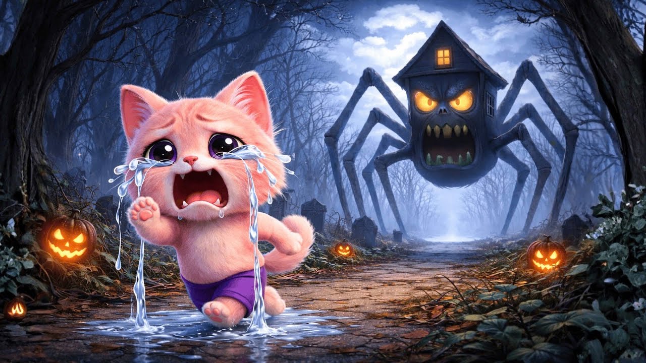 🏠Kitten, Don't Go Into That House🕷️The Haunted And Mysterious House Has Been Discovered | CAT STORY