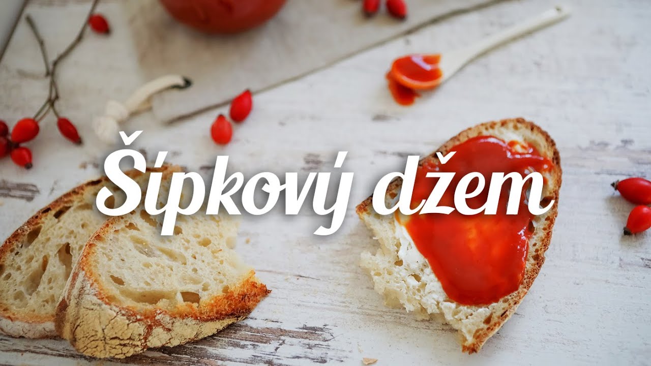 Šípkový džem - video recept