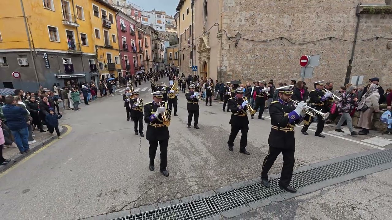 Banda de Trompetas y Tambores de la Junta de Cofradías de Cuenca. Domingo de Resurrección 2025