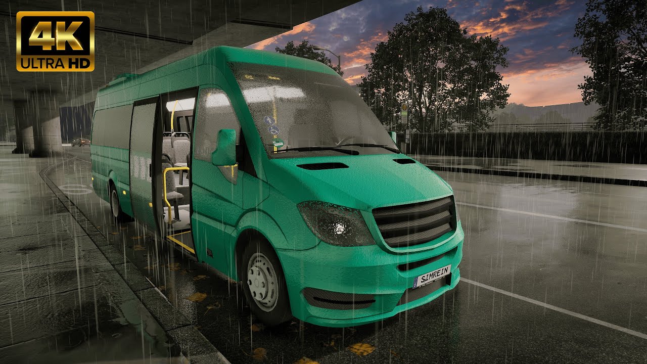 Fernbus Simulator | Mercedes-Benz SPRINTER  | 4K Ultra HD |  GAMEPLAY !