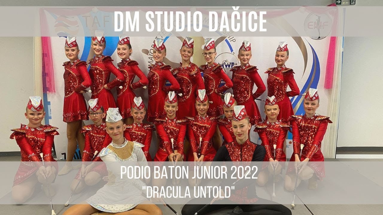 DM studio Dačice - stage junior baton 2022