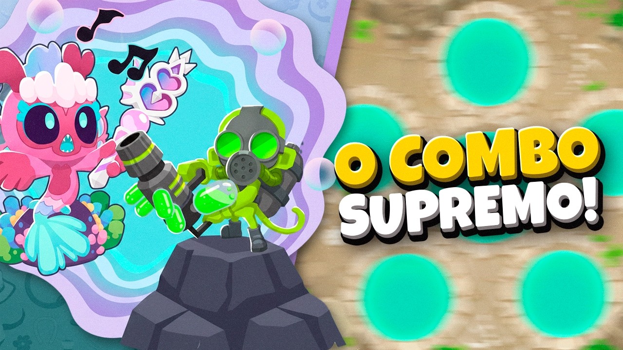 O combo SUPREMO do bloons ta de volta! ☢️ | Bloons TD 6