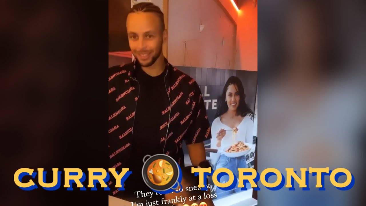 📱 Stephen Curry surprises Ayesha with #TheFullPlate cookbook release party in Toronto