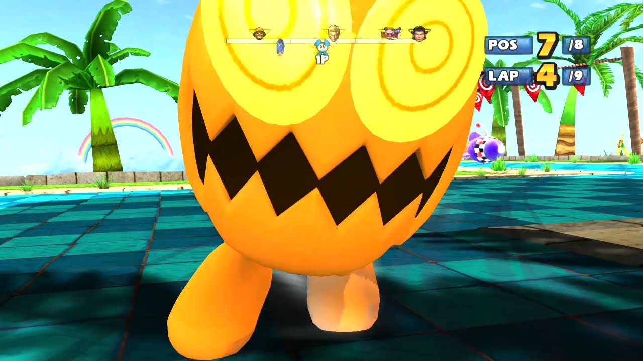 CHUCHUS Monkey Target 9 Laps Expert (Request) Sonic & Sega All-Stars Racing