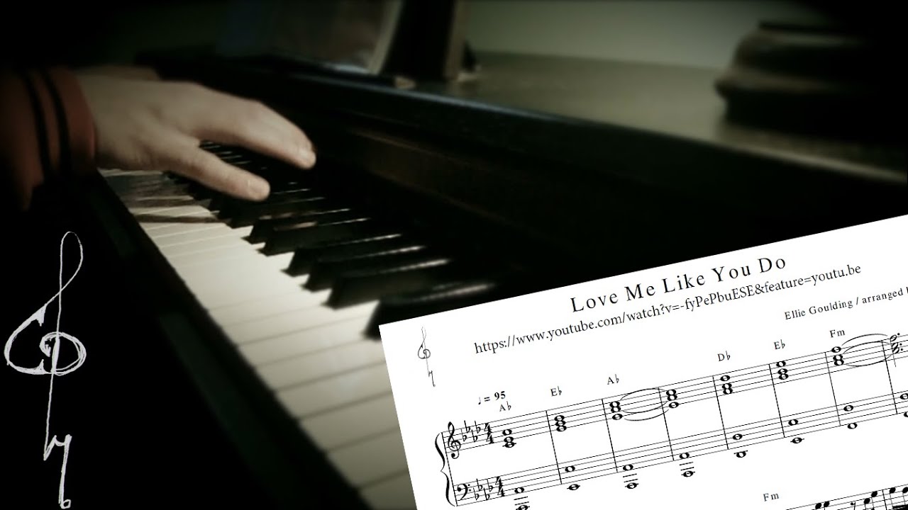 Carmine De Martino - Love me like you do (Ellie Goulding) - Piano Solo