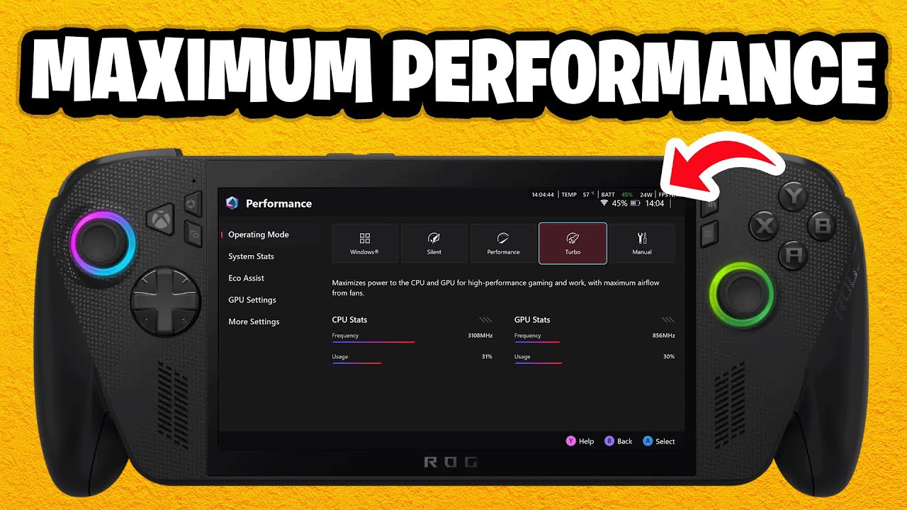 Лучшие настройки ROG Xbox Ally X для максимальной производительности &mdash; самое быстрое руководство