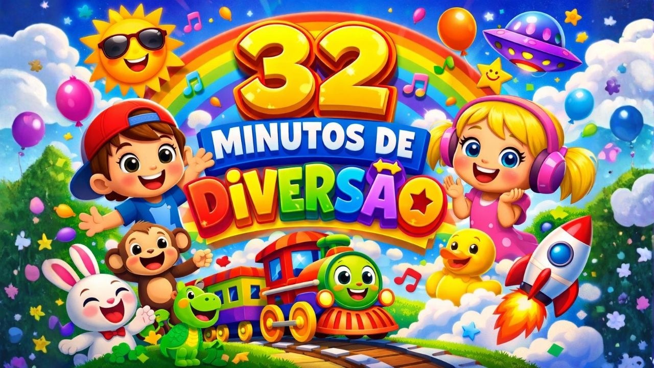 MÚSICA INFANTIL | HORA DA DIVERSÃO | MÚSICA DIVERTIDA