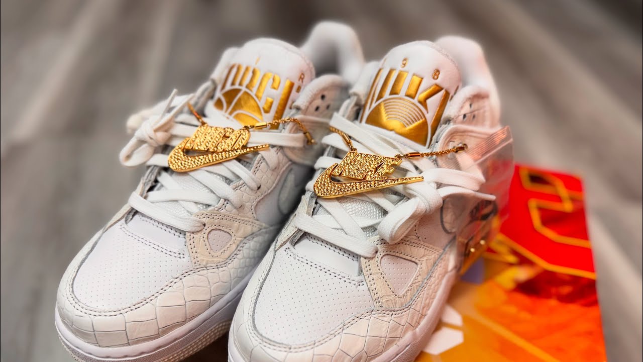 NIGO x Nike Air Force 3 &ldquo;Croc Pack&rdquo; WAF3&rdquo; promo #nigo #nike #WF3 #1988 #開箱 營造80 年代HIPHOP黑膠唱片和唱盤的質感氛圍
