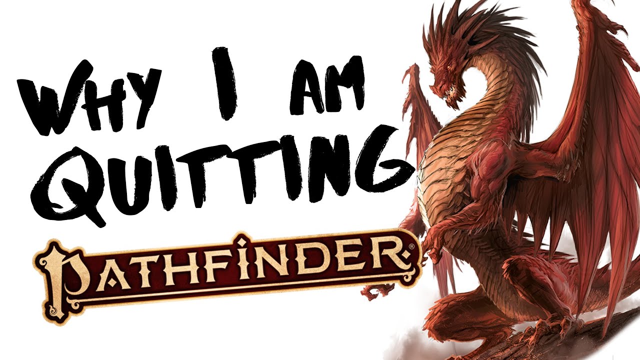 Я выхожу из Pathfinder 2e из-за этой проблемы