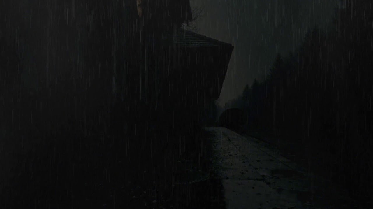 10H Heavy Rain White Noise | Fall Asleep Instantly