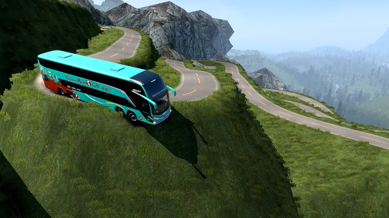 Overloaded buses on the most dangerous roads  | World’s Most Dangerous Roads | Deadly Roads