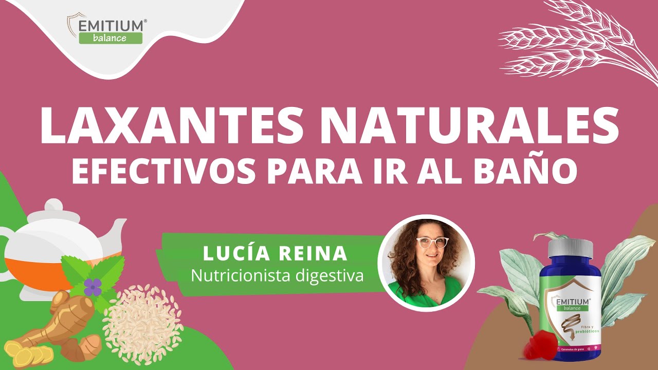 LAXANTES NATURALES para mejorar el TR&Aacute;NSITO INTESTINAL e IR AL BA&Ntilde;O 🍵🌿Nutricionista Luc&iacute;a Reina 👩&zwj;⚕️