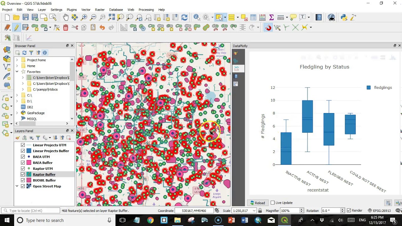 Visualize your data in QGIS 3.0 with the Data Plotly plugin