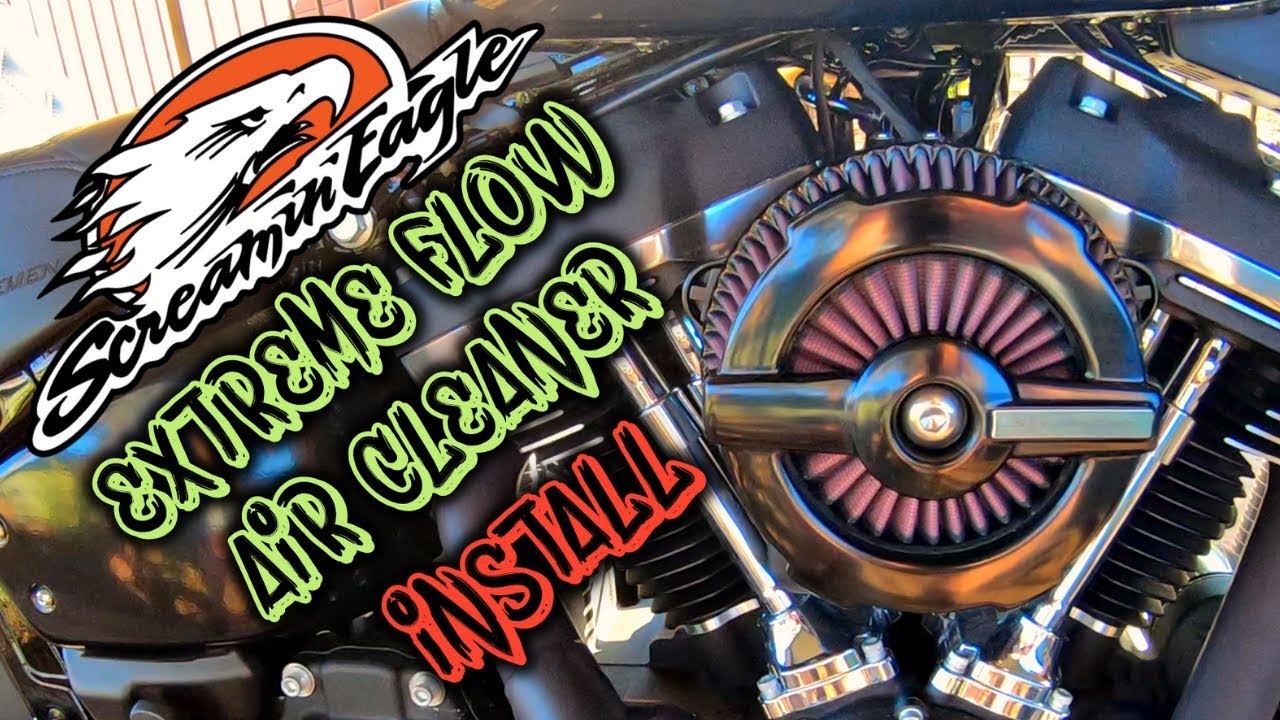 2019 Softail Street Bob - очиститель воздуха Screaming Eagle Extreme Flow