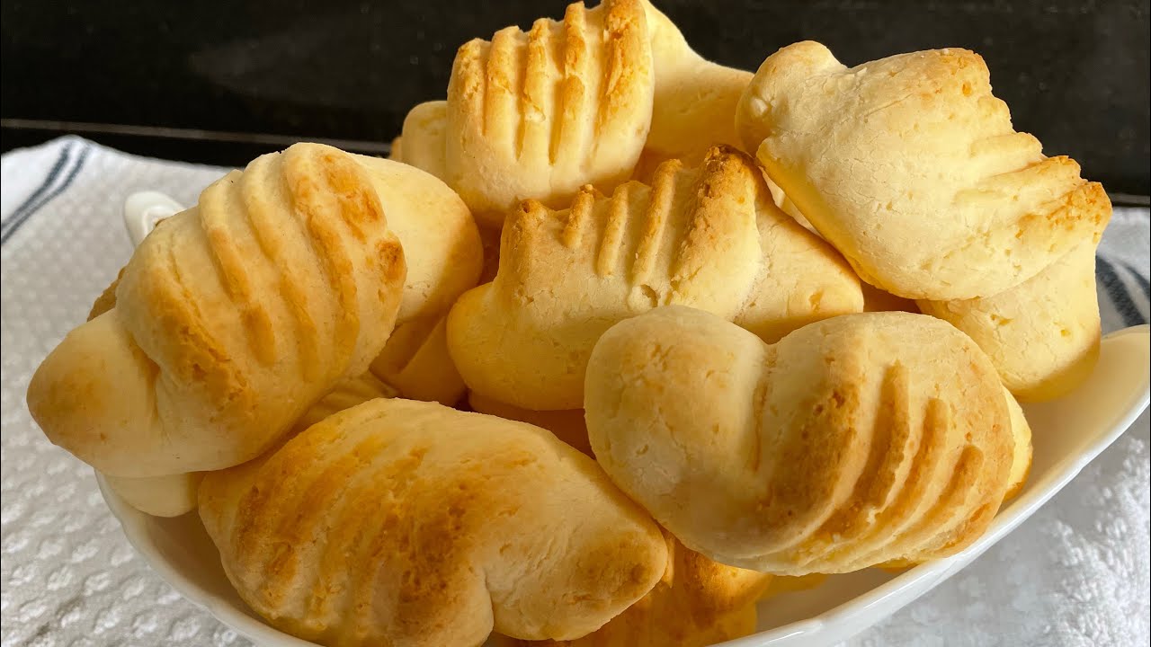 Biscoito de Queijo com Nata – Macio, Caseiro e Perfeito pro Café!