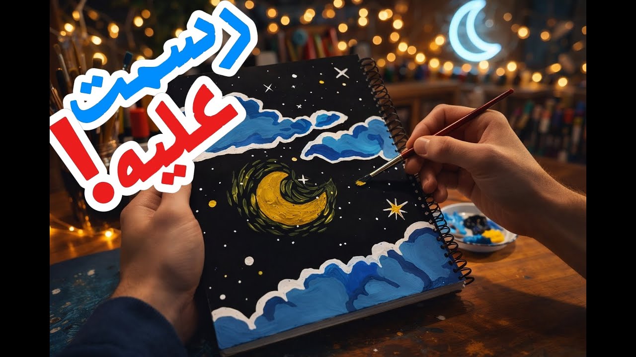 تحدي جديده: الرسم علي أكبر اسكتش بوك عندي... شوفوا النتيجة 👀😲