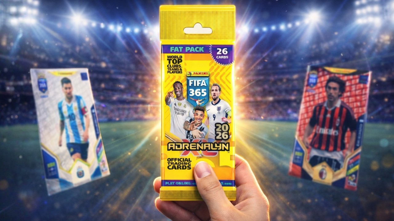 Otwieram FAT PACK + MULTIPACK Panini Adrenalyn XL 2026 | Opening kart