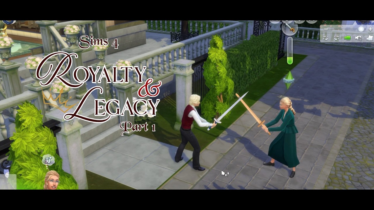 Sims 4 Royalty and legacy part 1