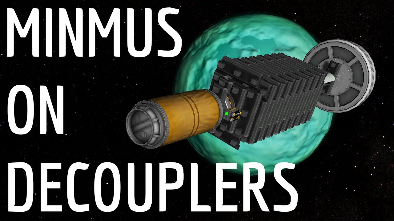Minmus на разъединителях | KSP 1.10.1