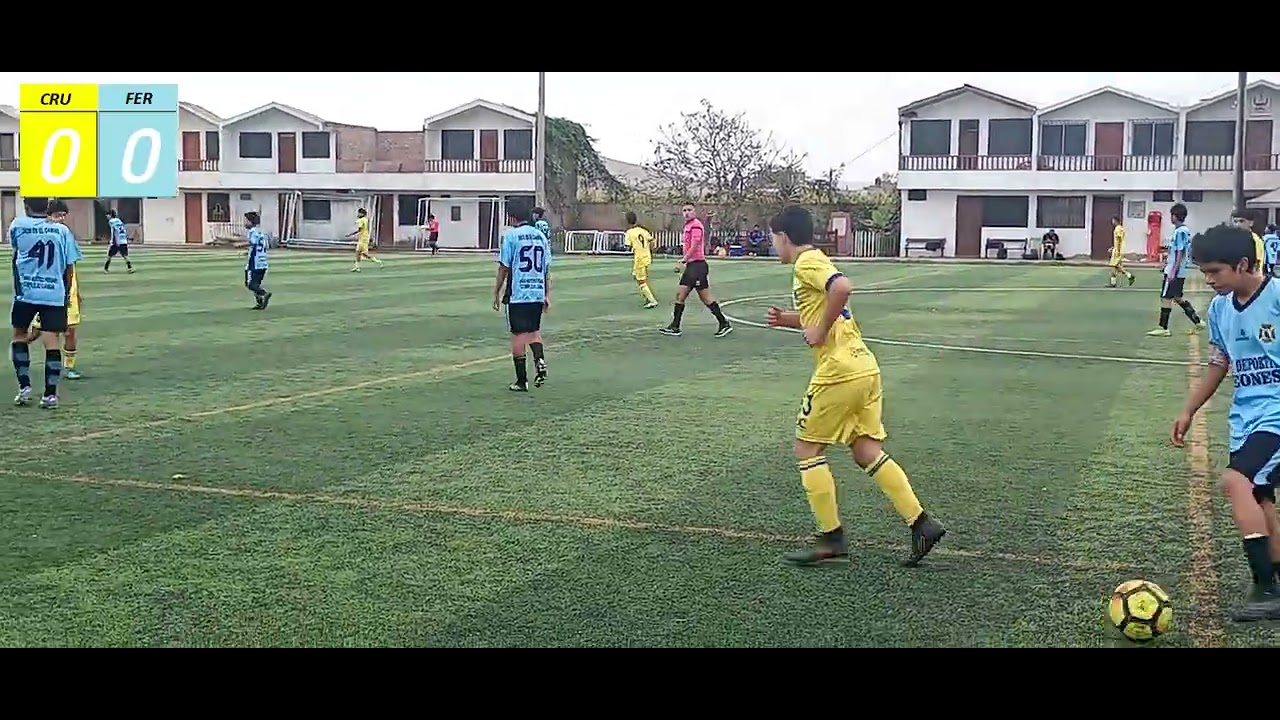 CRUZEIRO EC ACADEMY PERU  VS CD FERRARI CATEGORIA SUB-15