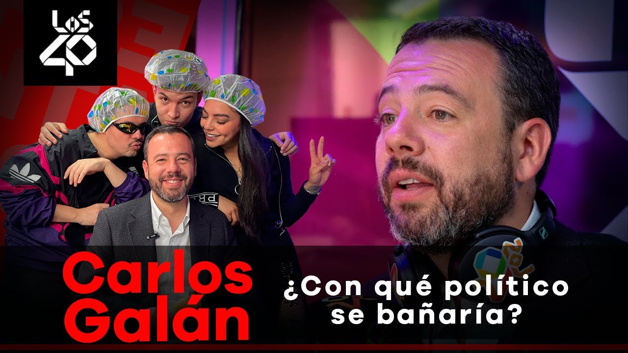 Carlos Fernando Gal&aacute;n, &iquest;Con qu&eacute; pol&iacute;tico se ba&ntilde;ar&iacute;a? 🫣🙊