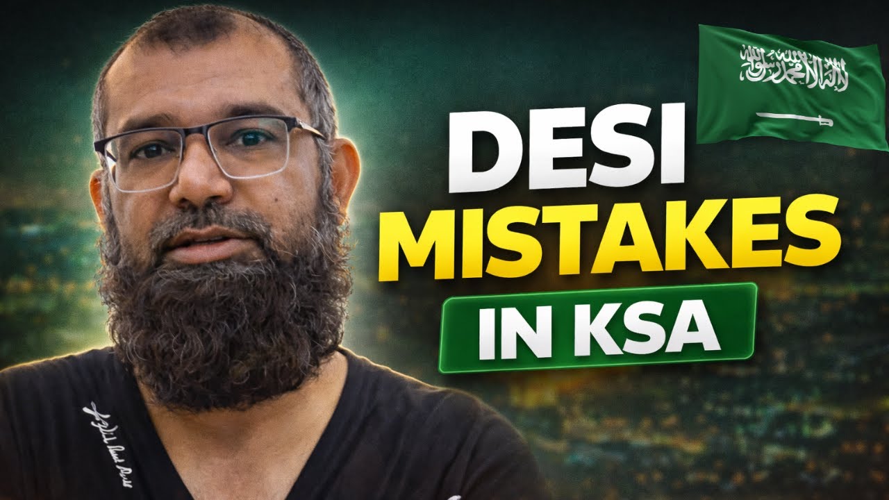 Top 10 Mistakes Desi Newcomers Make in Saudi Arabia