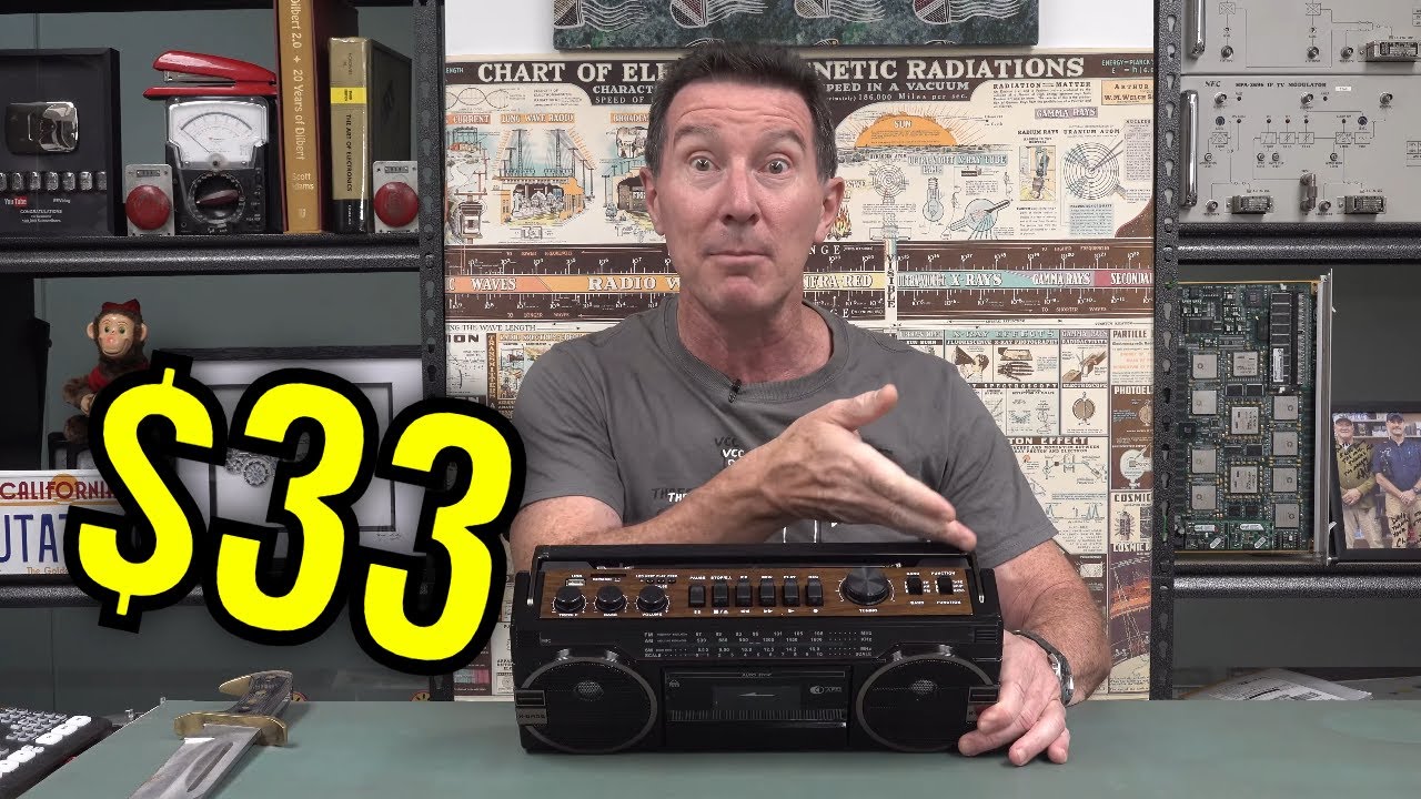 EEVblog 1590 - Cheap $33 Boombox Teardown