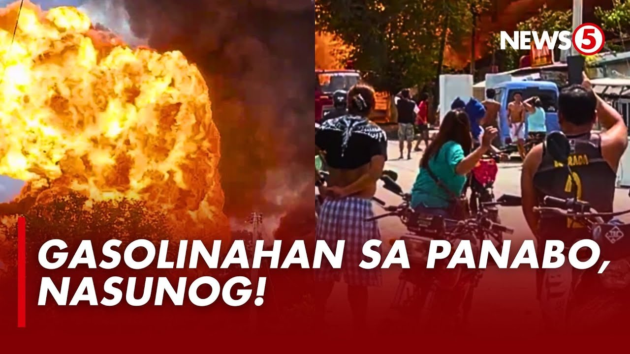 Sunog, sumiklab sa gasolinahan sa Panobo City, Davao Del Norte